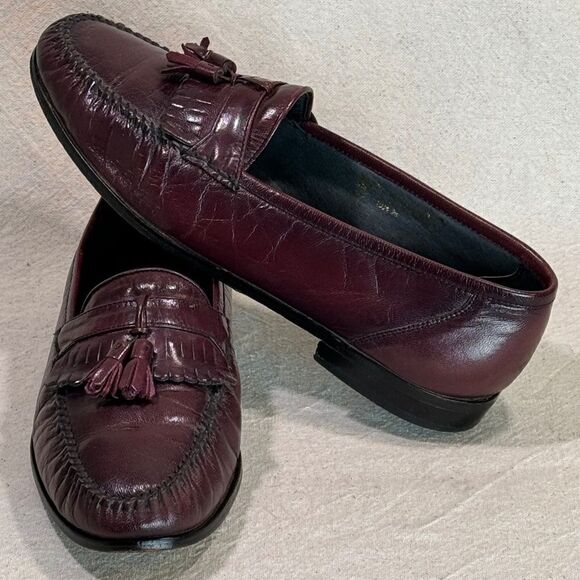 Towncraft Kiltie Tassel Loafers Mens Size 10.5M - Picture 8 of 16